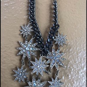 Cute stars and chain necklace